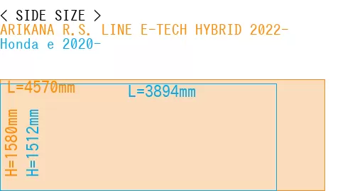 #ARIKANA R.S. LINE E-TECH HYBRID 2022- + Honda e 2020-